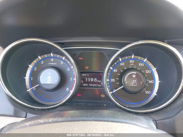 2013 HYUNDAI SONATA GLS PZEV VIN: 5NPEB4AC0DH505397