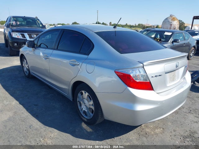 2012 HONDA CIVIC HYBRID VIN: JHMFB4F28CS003398