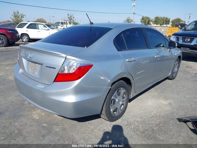 2012 HONDA CIVIC HYBRID VIN: JHMFB4F28CS003398