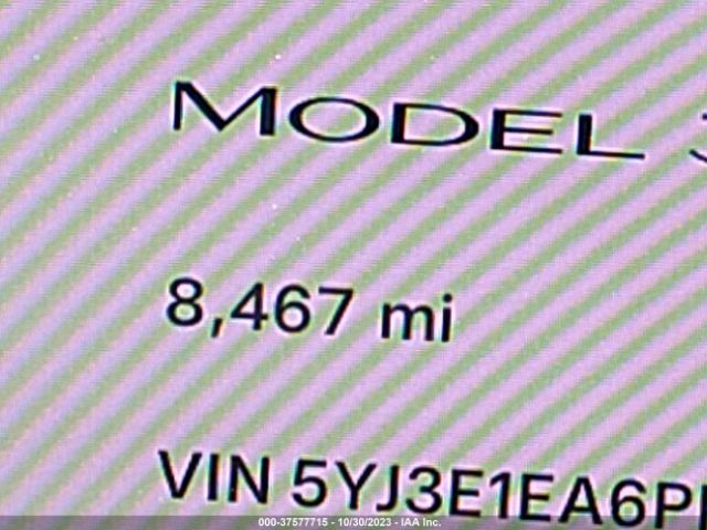 5YJ3E1EA6PF434568 Tesla MODEL 3