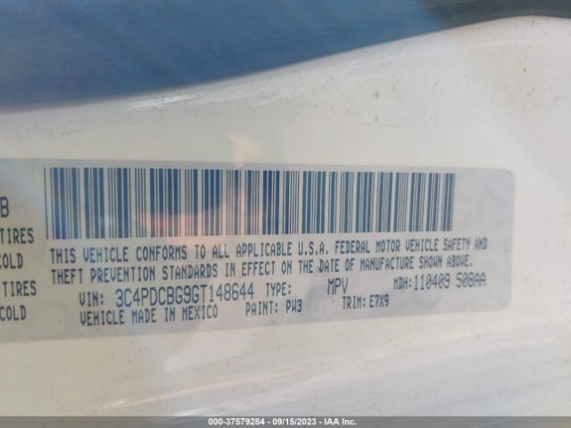3C4PDCBG9GT148644 Dodge Journey Sxt