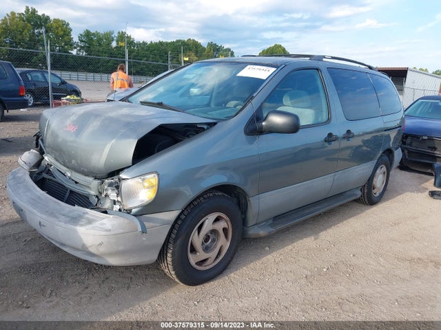 2000 TOYOTA SIENNA LE/XLE VIN: 4T3ZF13CXYU316630
