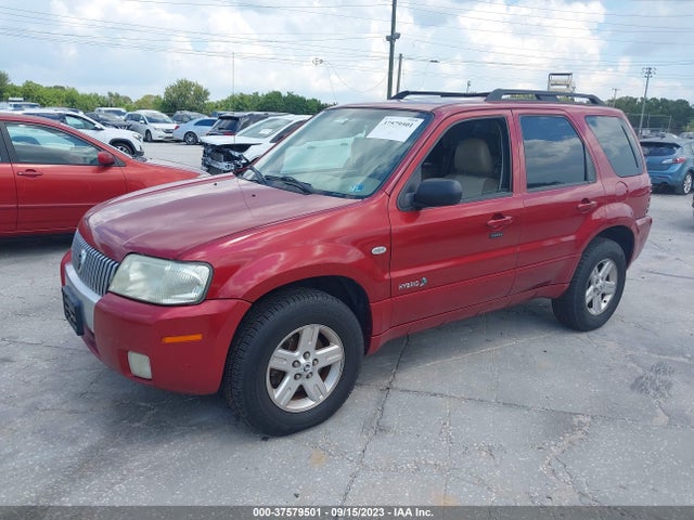 2006 MERCURY MARINER HYBRID VIN: 4M2CU98H86KJ02685