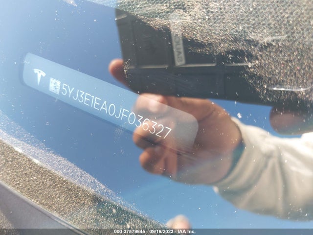 2018 Tesla 3, VIN: 5YJ3E1EA0JF036327