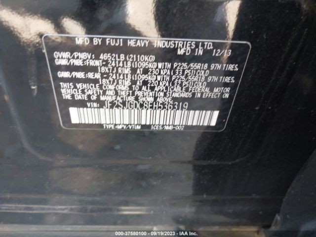 JF2SJGDC8EH536319 Subaru Forester 2.0xt Premium