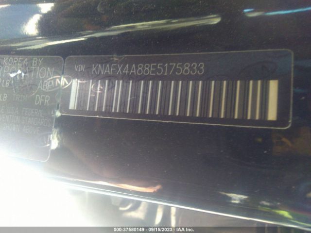 KNAFX4A88E5175833 KIA FORTE EX