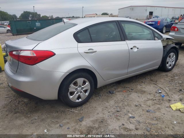 KNAFK4A60E5145013 KIA FORTE LX