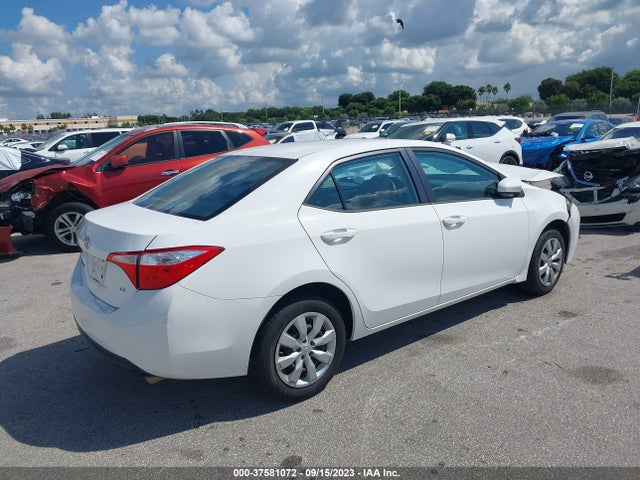 2016 TOYOTA COROLLA L/LE/S/S PLUS/LE PLUS VIN: 2T1BURHE5GC493708