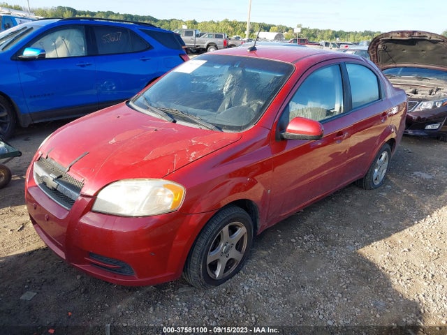 2009 CHEVROLET AVEO LT W/1LT VIN: KL1TD56E99B345280