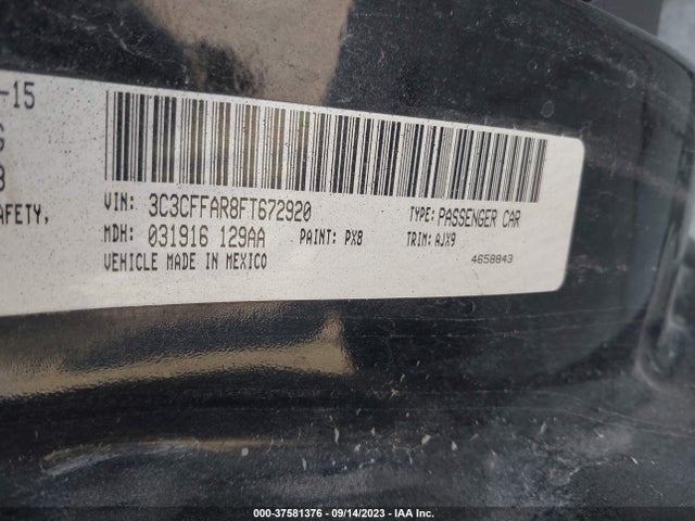 2015 FIAT 500 3C3CFFAR8FT672920 Photo 8