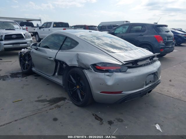 2022 PORSCHE 718 CAYMAN WP0AA2A83NS255450 Photo 2