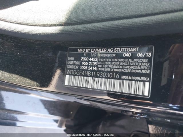 WDDGF4HB1ER303016 Mercedes-Benz C-class C 250