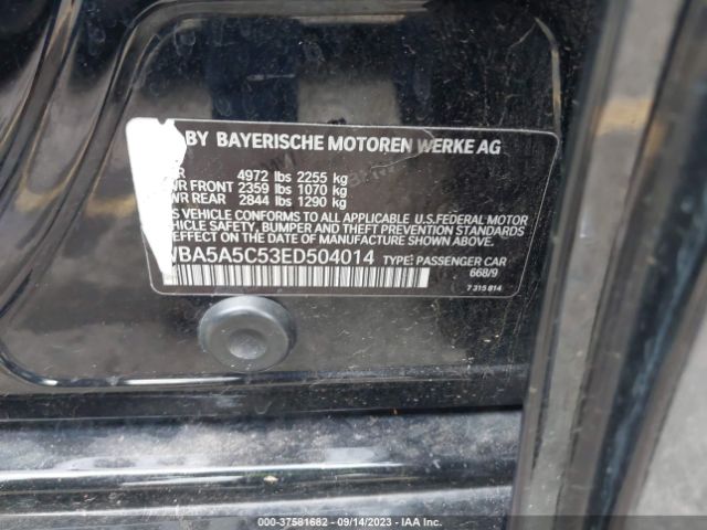 WBA5A5C53ED504014 BMW 528I
