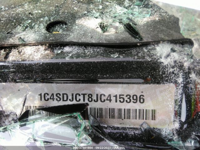 1C4SDJCT8JC415396 Dodge Durango R/t