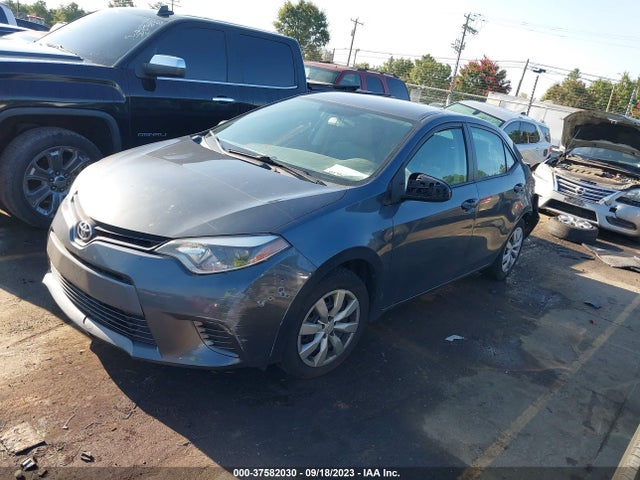 2016 TOYOTA COROLLA L/LE/S/S PLUS/LE PLUS VIN: 2T1BURHE7GC720610