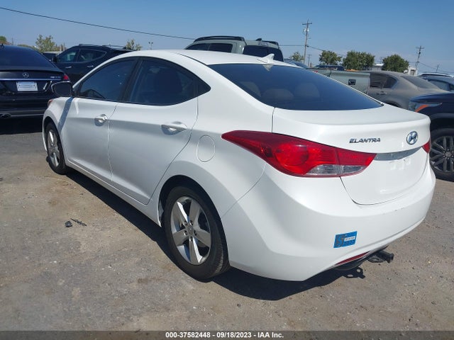 2011 HYUNDAI ELANTRA GLS PZEV VIN: 5NPDH4AE6BH007777