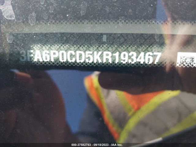 3FA6P0CD5KR193467 Ford FUSION SEL