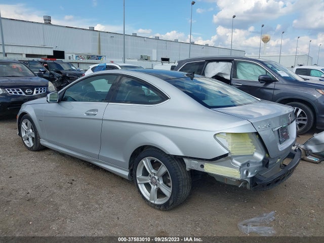 2012 MERCEDES-BENZ C-CLASS C 250 VIN: WDDGJ4HBXCF803351