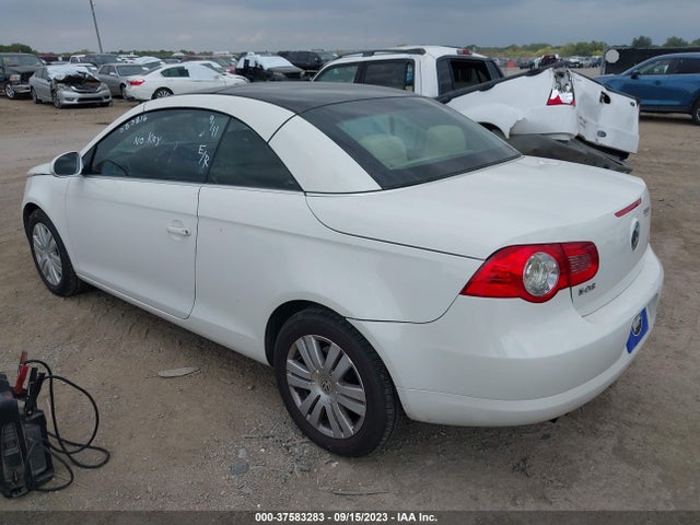 2008 VOLKSWAGEN EOS KOMFORT VIN: WVWBA71F28V037485
