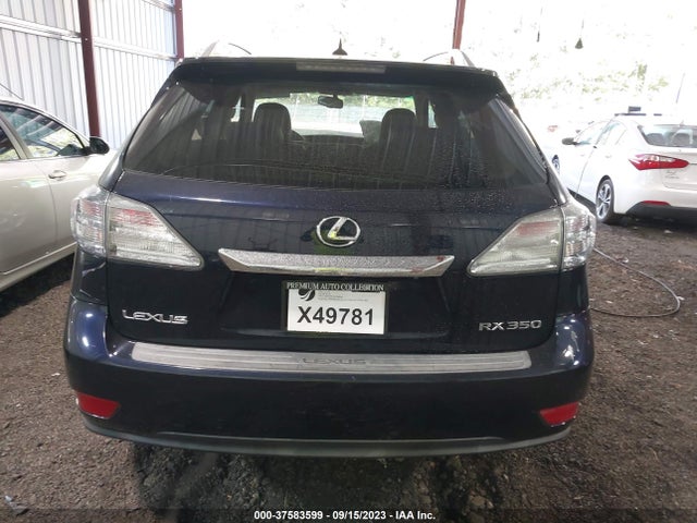 2010 LEXUS RX 350 VIN: 2T2BK1BA7AC058026
