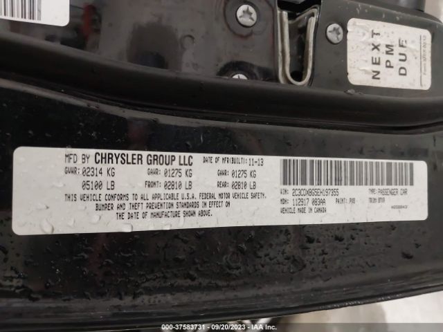 2C3CDXBG5EH197355 Dodge Charger Se