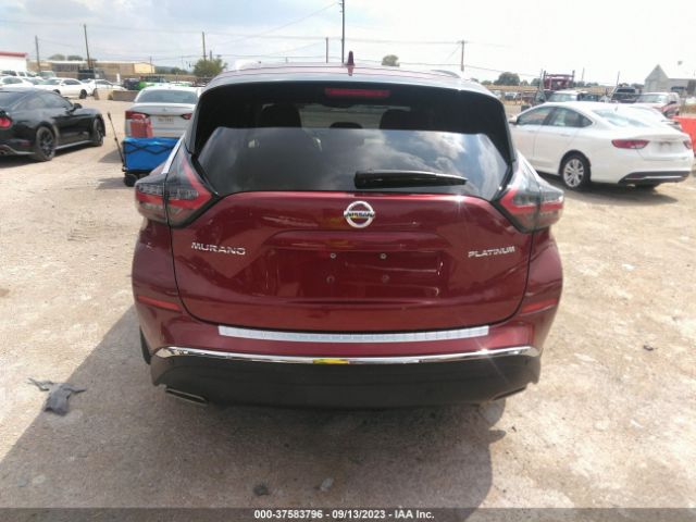 5N1AZ2DJXNC107650 Nissan Murano Platinum