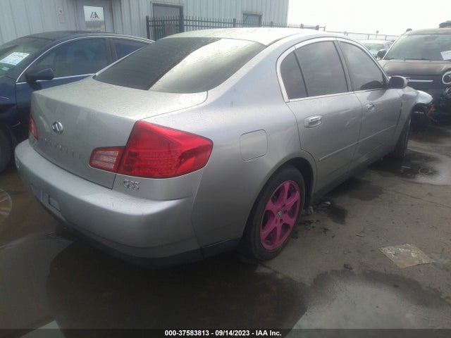 2004 INFINITI G35 SEDAN W/LEATHER VIN: JNKCV51E34M618495