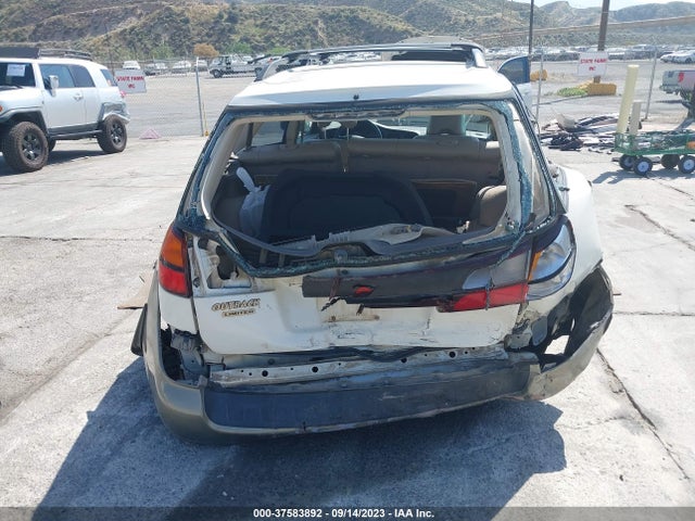 2000 SUBARU LEGACY WAGON OUTBACK LTD VIN: 4S3BH6866Y7604183