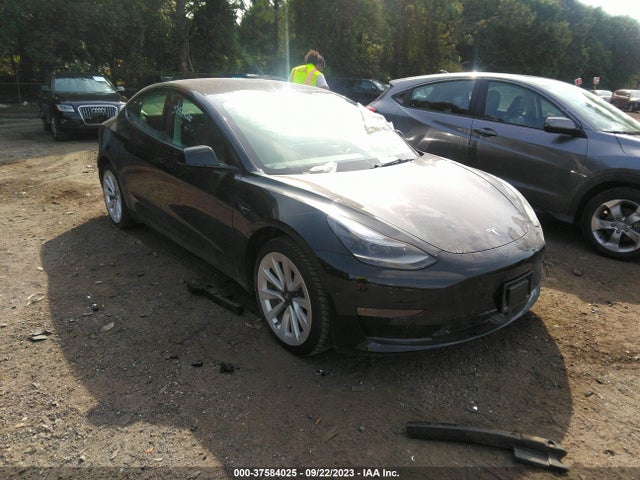 37584025 :رقم المزاد ، 5YJ3E1EA6NF287858 vin ، 2022 Tesla Model 3 مزاد بيع