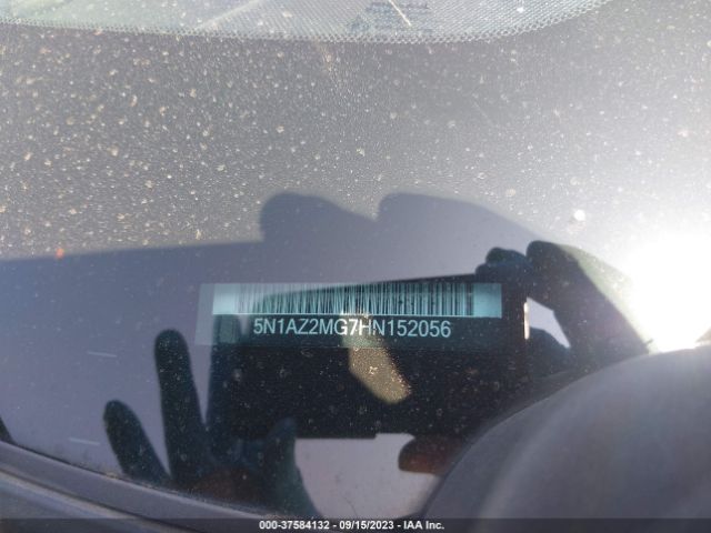5N1AZ2MG7HN152056 Nissan Murano Platinum