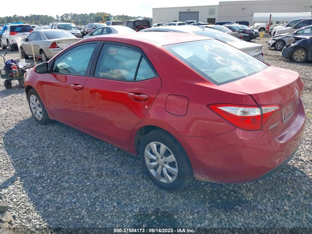 2016 TOYOTA COROLLA L/LE/S/S PLUS/LE PLUS VIN: 5YFBURHE1GP412204