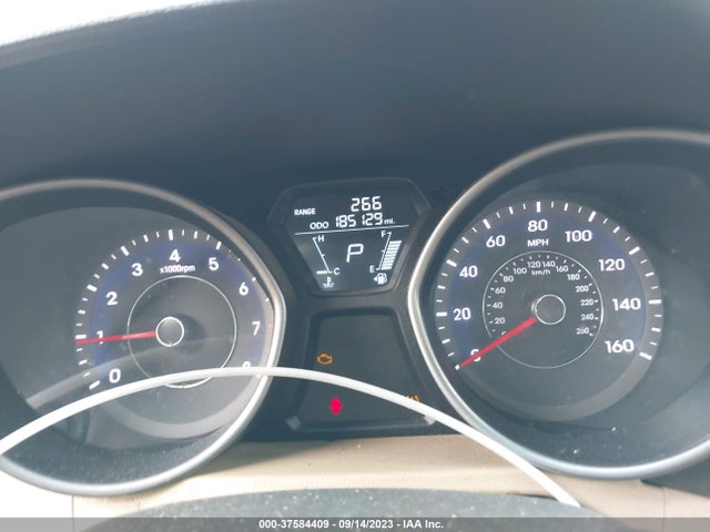 2013 HYUNDAI ELANTRA GLS VIN: 5NPDH4AE7DH186155