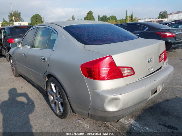 2003 INFINITI G35 SEDAN VIN: JNKCV51E73M012924