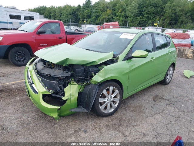 2012 HYUNDAI ACCENT SE VIN: KMHCU5AE6CU037474