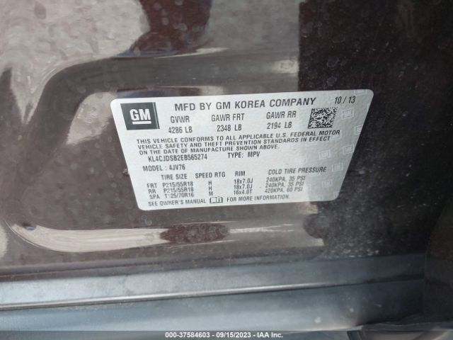 KL4CJDSB2EB565274 Buick Encore Premium