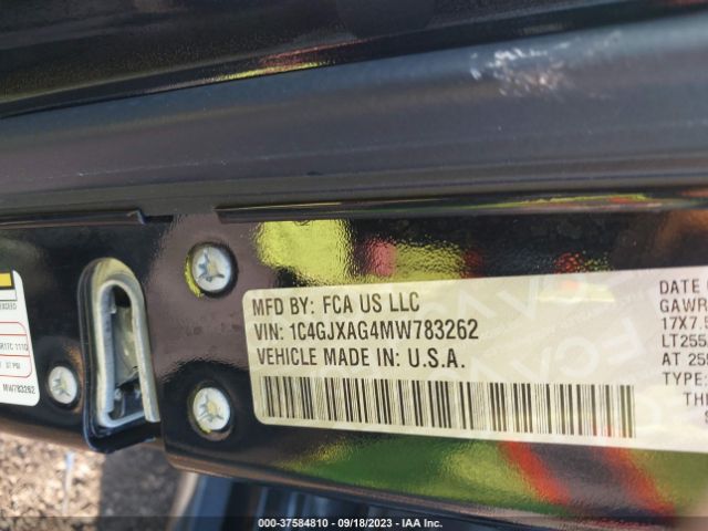 1C4GJXAG4MW783262 Jeep Wrangler Sport