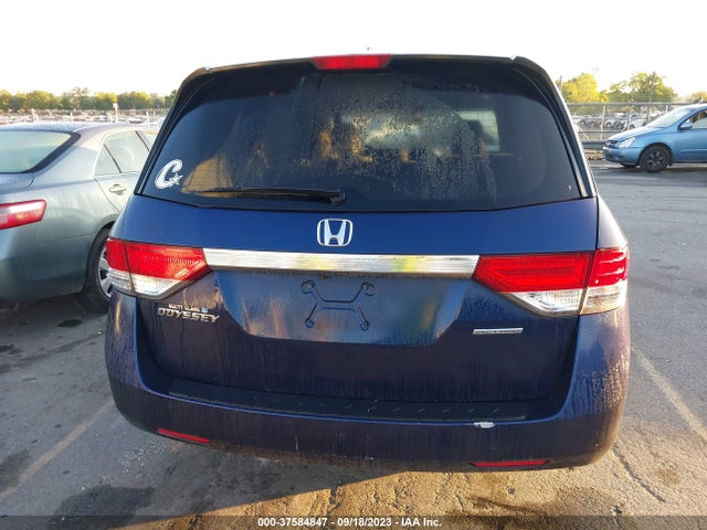 2017 HONDA ODYSSEY SE VIN: 5FNRL5H38HB016440