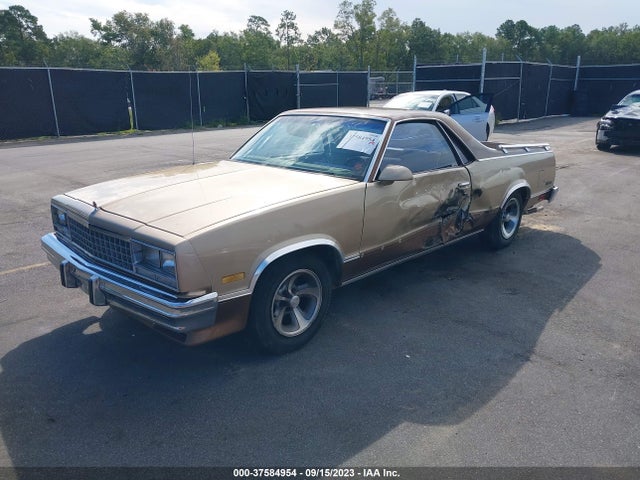 1987 CHEVROLET EL CAMINO VIN: 3GCCW80H7HS913388