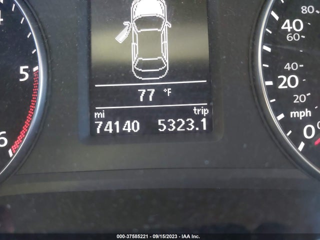 2015 VOLKSWAGEN PASSAT 2.0L TDI SE W/SUNROOF VIN: 1VWBV7A30FC092890