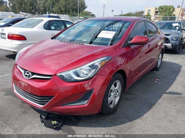 2014 HYUNDAI ELANTRA SE VIN: 5NPDH4AE5EH543897