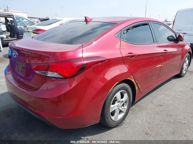 2014 HYUNDAI ELANTRA SE VIN: 5NPDH4AE5EH543897