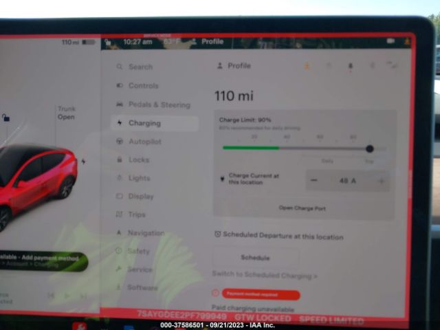7SAYGDEE2PF799949 Tesla Model Y Long Range