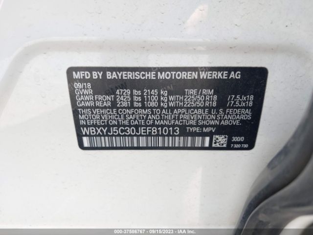 WBXYJ5C30JEF81013 BMW X2 Xdrive28i