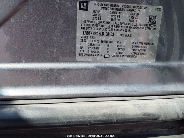 LRBFXBSA6LD168163 Buick Envision Preferred