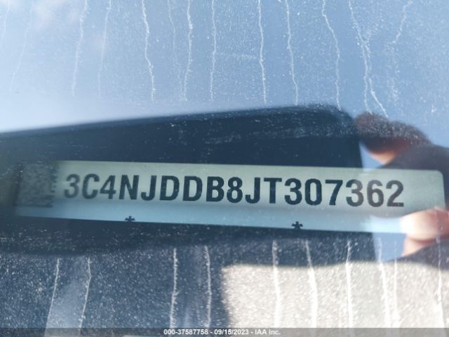 3C4NJDDB8JT307362 Jeep Compass Trailhawk