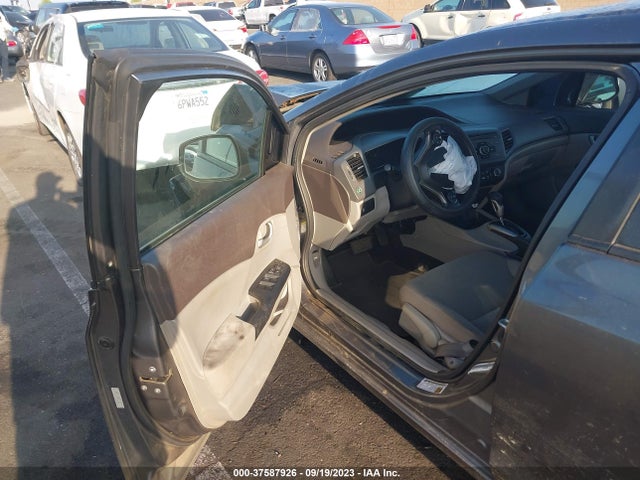 2012 HONDA CIVIC SDN LX VIN: 2HGFB2F54CH332611