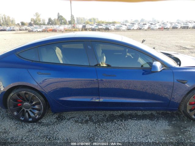 5YJ3E1EC0NF259376 Tesla Model 3 Performance