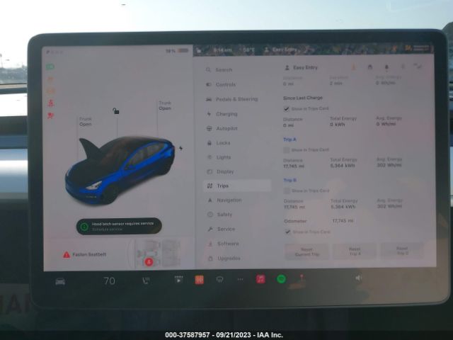 5YJ3E1EC0NF259376 Tesla Model 3 Performance