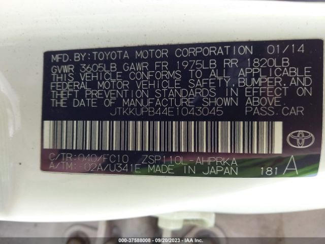 JTKKUPB44E1043045 Scion XD