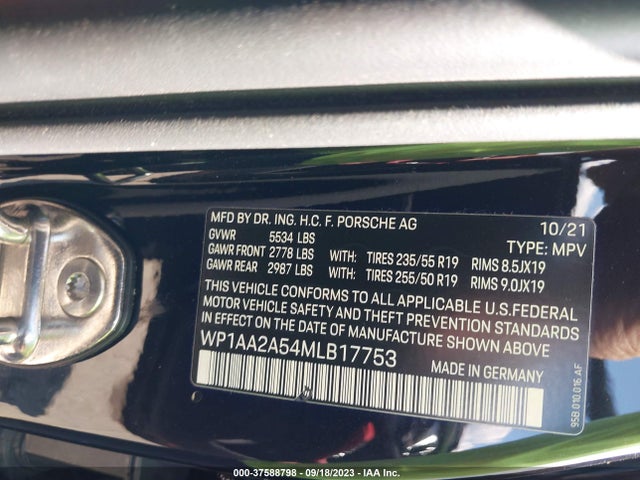 2021 PORSCHE MACAN WP1AA2A54MLB17753 Photo 8